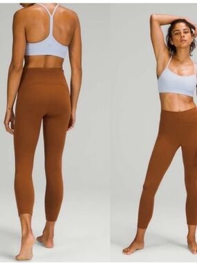 LULULEMON Instill High Rise Copper Brown, Sz 6